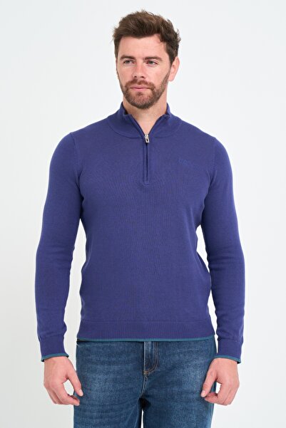 Lee Cooper Men's sweater with zipper at the base of the neck