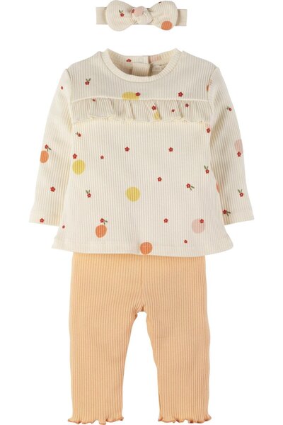 İdilbaby&Mamino Baby Girl 3-Piece Set