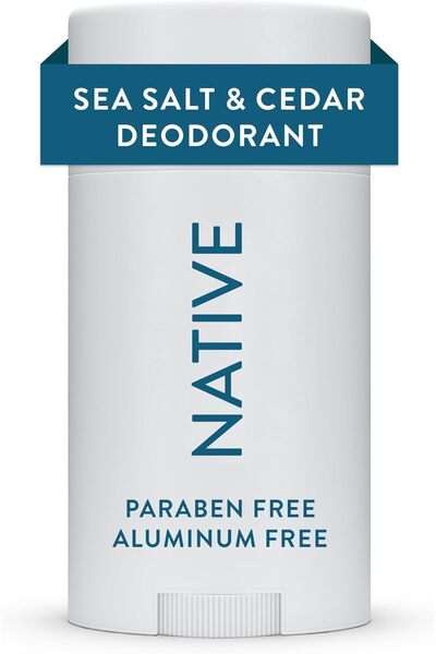 Native Natural Sea Salt & Cedar Deodorant, 2.65 oz