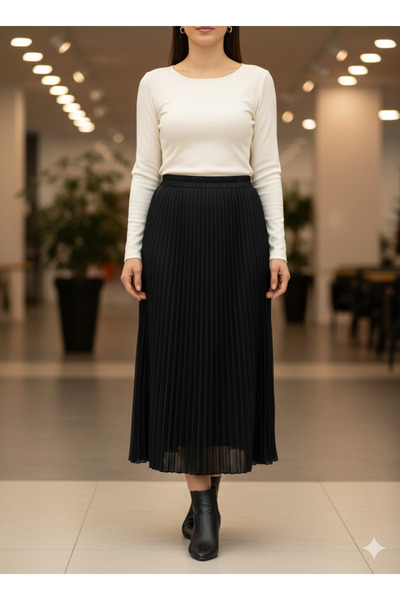 Beray MARKA PLİSELİ ETEK