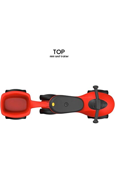 The Toys Home Montasen MINI01 3-in-1 Ride-On Car with Trailer – Push Ride-On ...