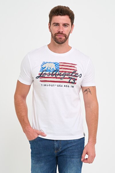 Timeout Men's T-shirt with logo print