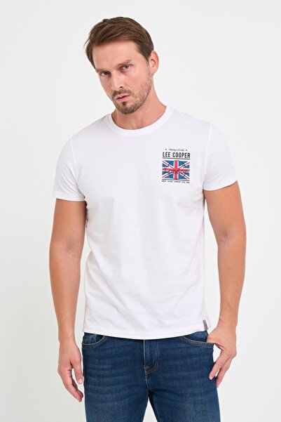 Lee Cooper Men's T-shirt with graphic logo print