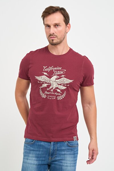 Timeout Men's short-sleeved T-shirt with logo print details