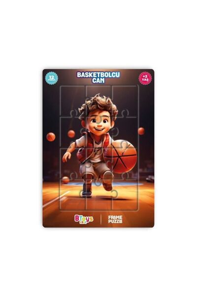 BToys 5 Licensed 12 Piece Btoys Can Frame Puzzle (5 Pieces Puzzle Will Be Sent.)