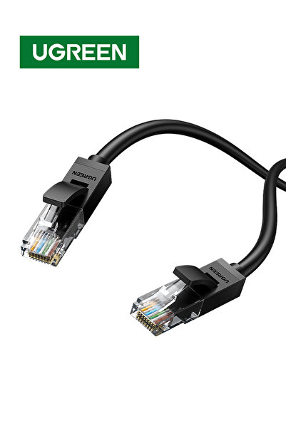 Ugreen CAT6 Ethernet Kablosu, 3 Metre, Siyah, 20161