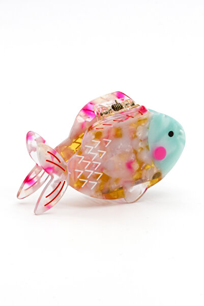 Nearsis Fish Mix Colorful Latch Buckle