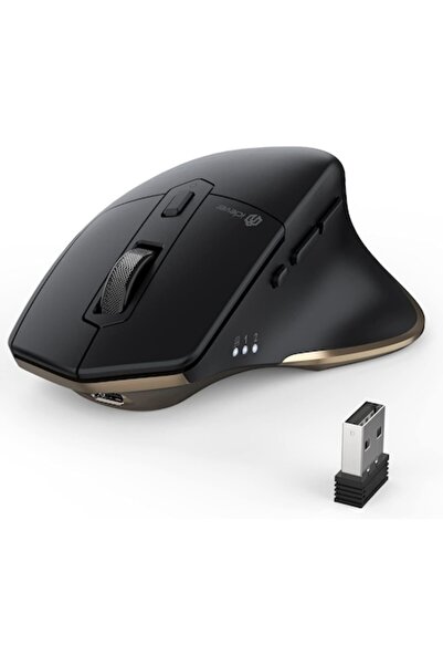 iClever MD172 Bluetooth Mouse, Wireless Dual Mode (Bluetooth+USB), Ergonomic,...