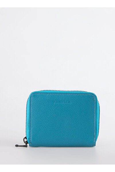 Fabrika Turkuaz Kadın Cüzdan FRK 535 FLT DERİ TURKUAZ