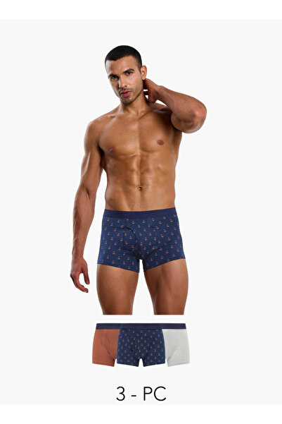 FAV Men's Assorted Trunks - Pack of 3