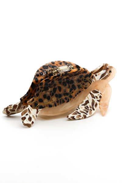 Nearsis Kaplumbağa Kahverengi Mandal Toka