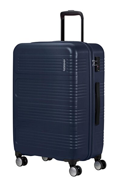 American Tourister SUMMERVILLE-902 Troller Medium Bleumarin- 67/24 cm, 4 Roți H-Spin