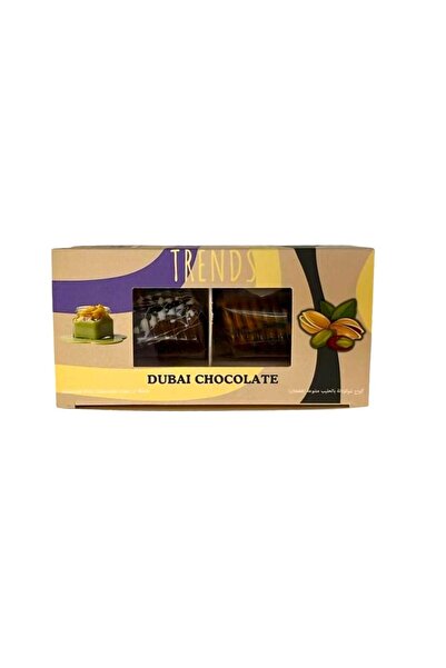 Trends Dubai Chocolate , كنافة الفستق و كنافة الفستق المستكة - 80 جرام (2x40 جرام)