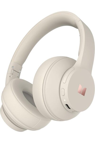 MONSTER Mission 100 Bluetooth Headphones, On Ear Headphones - White