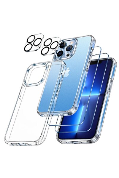 IdealTI Husă de protecție și folii de ecran/cameră pentru Apple iPhone 16 Pro...