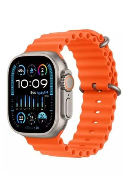 Golden Plus Smart Watch ULTRA2 2-in-1 Fitness Tracker with 2 Replacement Bands (Multicolour, 49mm)