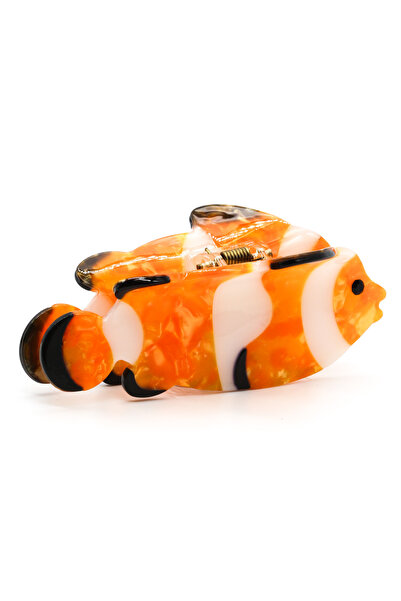 Nearsis Nemo Balık Turuncu Renkli Mandal Toka