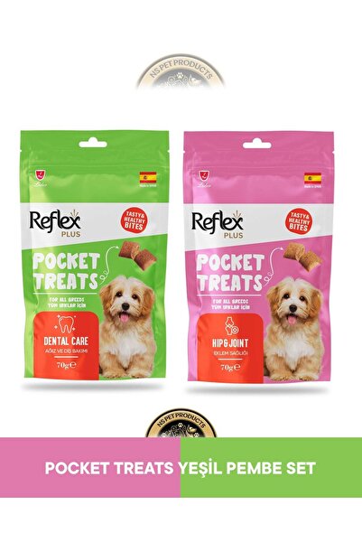 Reflex Plus Pocket Treats Dental Care Ağız ve Diş Bakımı & Hip Joint Eklem Sa...