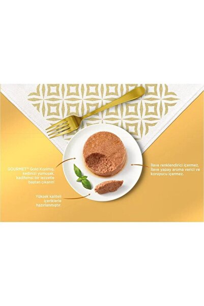 Gourmet Gold Box Kıyılmış Seri Kedi Yaş Maması 12 Adet x 85 Gr