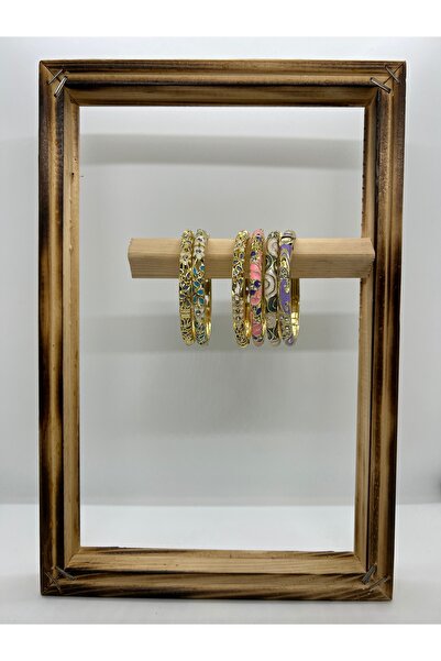 GiftPack مسحوق ملون بنمط الزهور مكون من 3 قطع بلون أزرق ليلي وطعم وردي