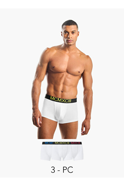 FAV شورتات رجالية مطبوع من قماش المودال - عبوة من 3 قطع