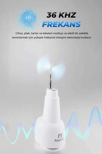 PiranTech W06 Kameralı Diş Temizleme Cihazı – Yeni Nesil Ağız ve Diş Bakımı!