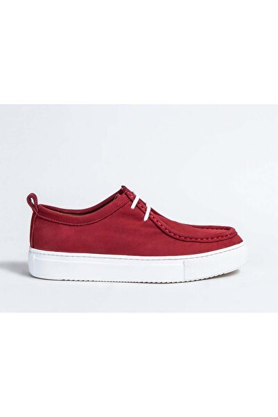 UniqCrafter 4004-10 Women's Shoes Suede Burgundy