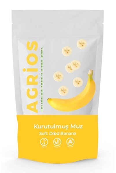 Agrios Doğal Gıda شرائح الموز المجففة 30 جرام