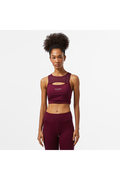 United 4 UNITED4 Sport Kadın Bordo Bra