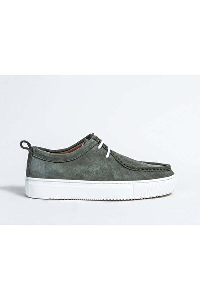 UniqCrafter 4004-10 Women's Shoes Suede Green