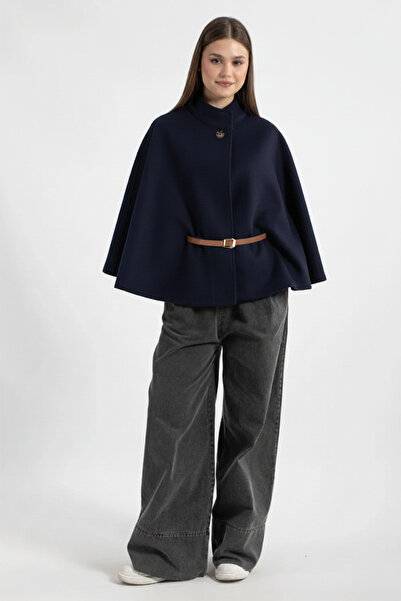 Hatun Atila معطف نسائي بحزام وتطريز 8720