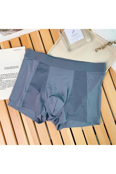 Bernato Lazercut Icetouch Men's Laser Boxer – Ultra-Thin Vanishing Sensation # Laserboxer