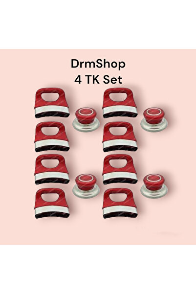 UNİVERSAL Red Pot for All Pots-Pan and Pan Handle Handle Peak Set