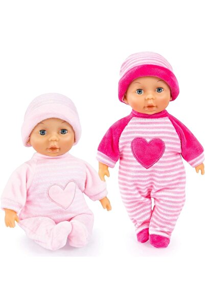 Bayer Design باير - مجموعة دمى طفلي الأول (قطعتان) - عيون نائمة، جسم صلب - ور...