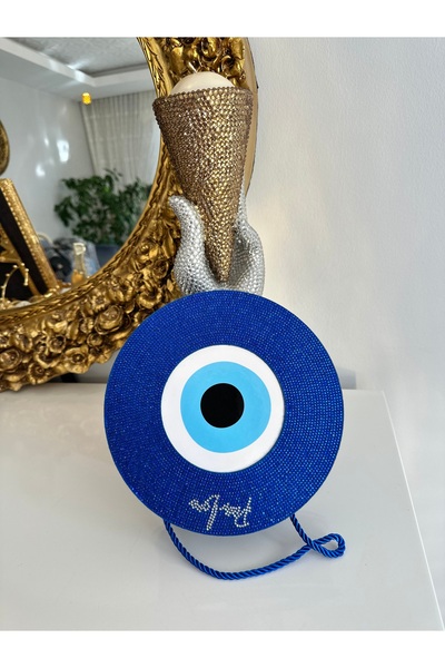 Store Nazar boncuklu Taşlı kutulu kokulu 12 li set çorap