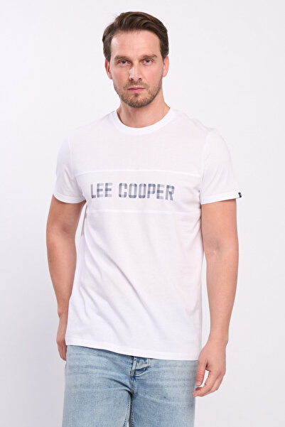 Lee Cooper Men's short-sleeved T-shirt with logo