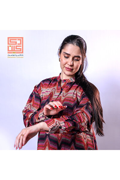 Dakakeen Concept Dakakeen Alkhair Striped Spring Dress – Elegant Lightweight ...