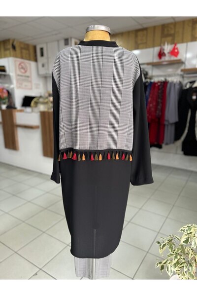 Aker Çizgi Pötikare Desen Takım