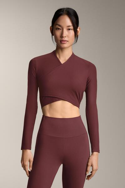 Oysho Comfortlux crossover sleeve Tank top