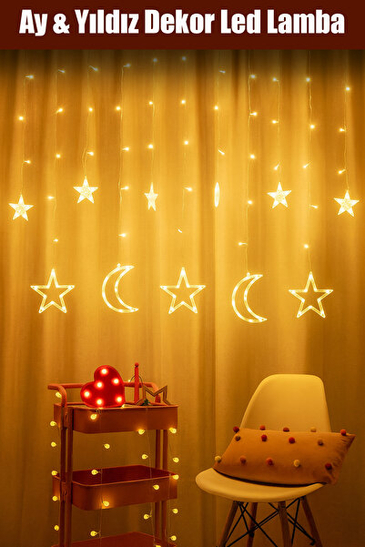 CMT AY YILDIZ PERDE LED & DEKOR LAMBA
