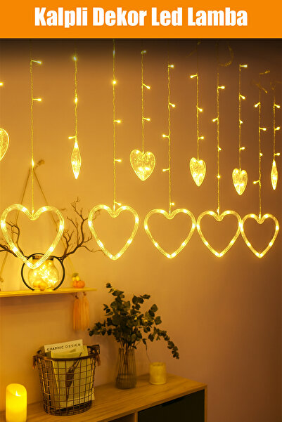 CMT KALPLİ SARKIT PERDE LED & DEKOR LAMBA