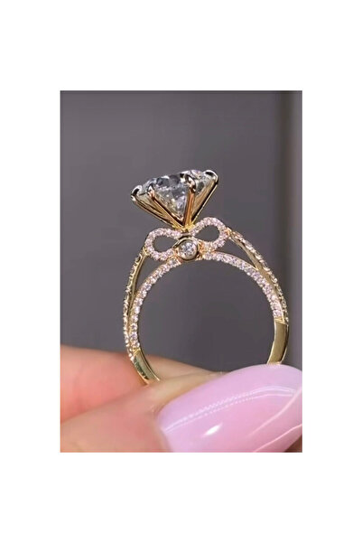 ATS ALYANS KURDELA MODELİ GÜMÜŞ TEKTAŞ YÜZÜK