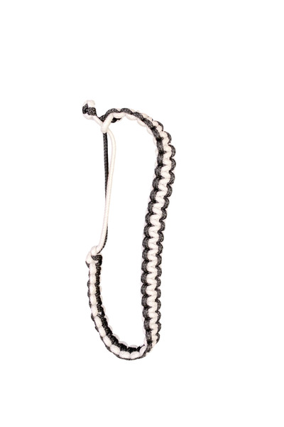PARACORD Siyah Beyaz İnce Bileklik