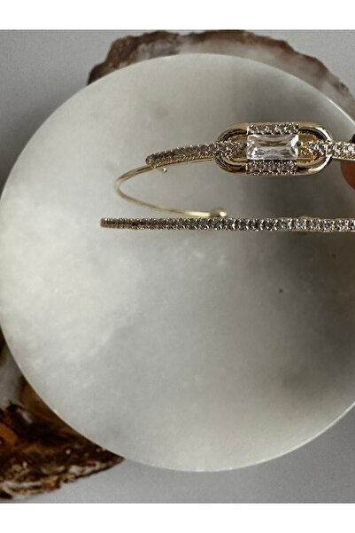 Lika çelik taşlı bilezik