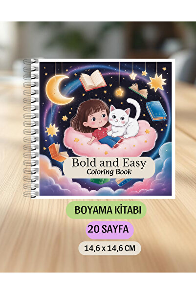 Boyama Kitabı, Tatlı Kız Coloring Book KU0023