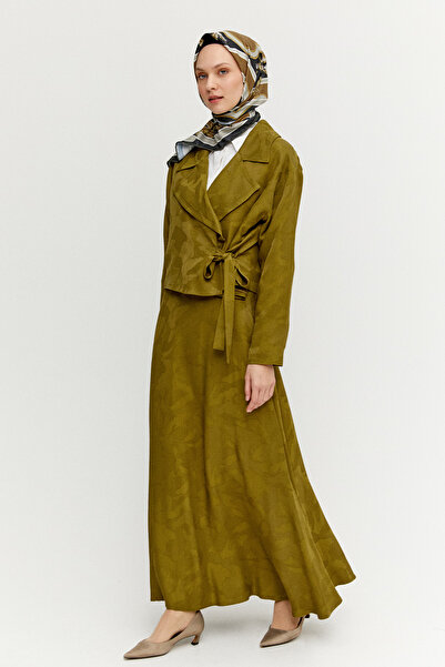 Setrms Çan Etekli Jakarlı İkili Takım