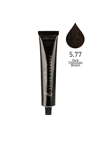 PERFECT SHINE Permanent Profesyonel Saç Boyası 100ml -Bitter Çikolata Kahve (...