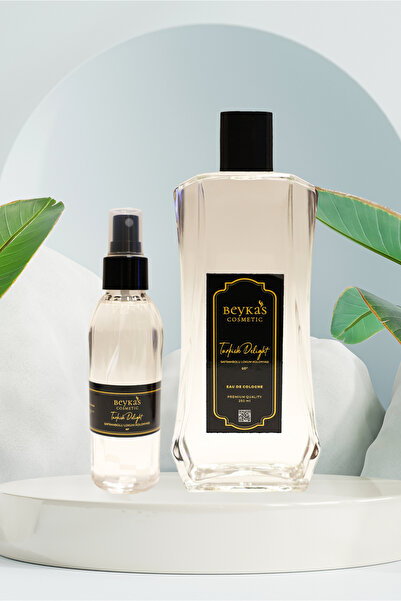 Beykas Cosmetic Meşhur Safranbolu Lokum Kolonyası 250 ml. İtalyan Cam Şişe Sp...