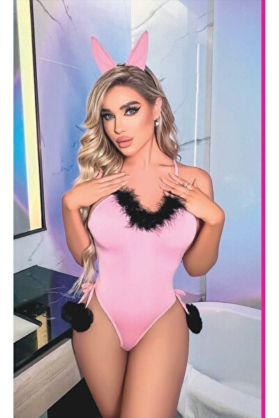 SİERNA Rabbit Concept Body Set – Modern Design with Pink Straps