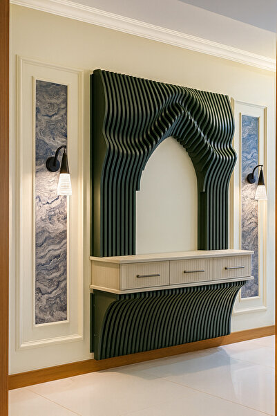 SYB ALBA Parametrik Dresuar Duvar Paneli